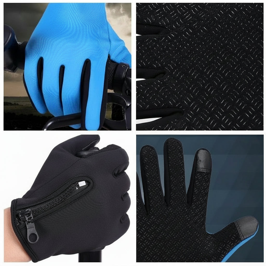 Winter Gloves For Men Women Touchscreen Warm Outdoor Cycling Driving Motorcycle Cold Gloves Windproof Non Slip Gloves